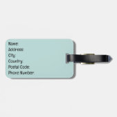 可愛いかわいい読猫の本 ラゲッジタグ (裏面横)