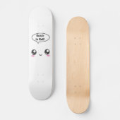 可愛いかわいい転がの準備ができて!" – 女子会 スケートボード (正面)