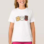 可愛いかわいいSmore Pals Tシャツ (正面)