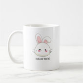 可愛いがサイコおもしろい- Coffee Mag コーヒーマグカップ (左)
