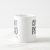 可愛いがサイコ コーヒーマグカップ (中央)