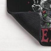 可愛いがフェラルおもしろいラクーンSanta Christmasの試合 マウスパッド (コーナー)