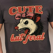 可愛いがフェラルなポストサム：ヴィンテージ皮肉ユーモア スウェットシャツ