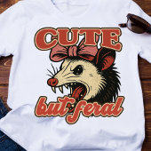 可愛いがフェラルなポストサム：ヴィンテージ皮肉ユーモア スウェットシャツ