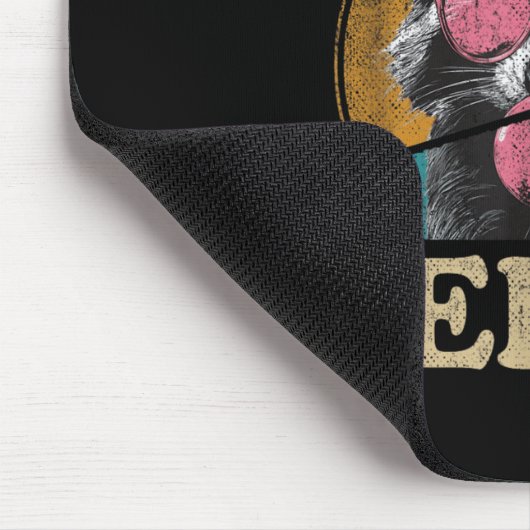 可愛いがフェラルの幼児の女の子の子たち_ラクーンの夕暮れ マウスパッド (コーナー)