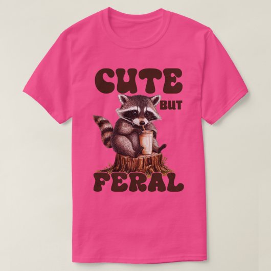 可愛いがフェラル Tシャツ (デザイン正面)