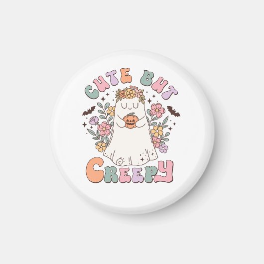 可愛いが不気味なハロウィーン マグネット (正面)