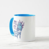 可愛いが不気味な幽霊ジャック – O'ランタンハロウィーン マグカップ (正面左)