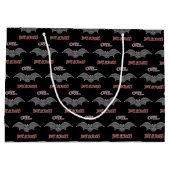 可愛いが怖いこうもり ラージペーパーバッグ (裏面)