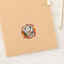 可愛いが怖い漫画幽霊 シール