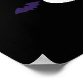 可愛いが怖い – 幽霊 – 面白いハロウィーン ポスター (角)