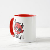 可愛いが悪い マグカップ (正面左)