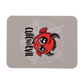 可愛いが悪い マグネット (横)