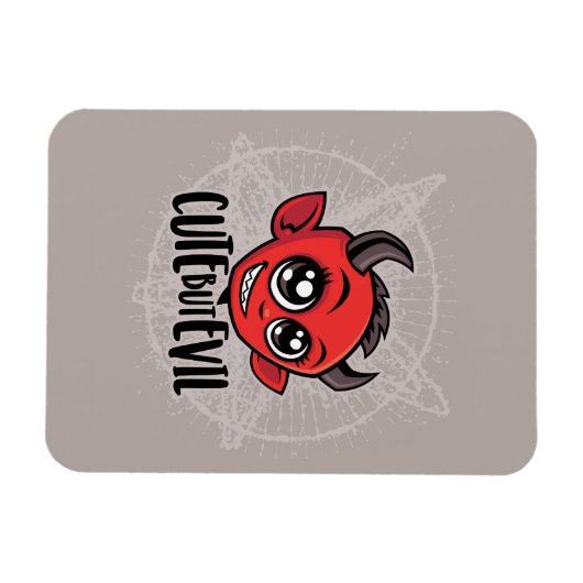 可愛いが悪い マグネット (横)