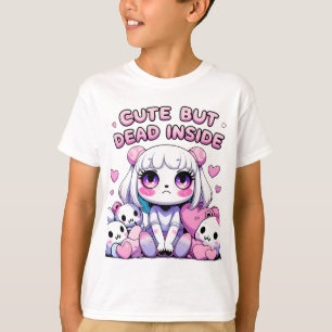 可愛いが死んだインサイドパステルゴシック美学Tシャツ Tシャツ