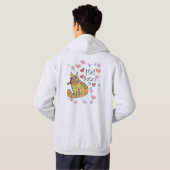 可愛いが皮肉な子猫 パーカ (裏面フル)