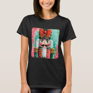 可愛いくるみ割り人形 クリスマスボウズ クリスマス パジャマ 女の子 女性 Tシャツ