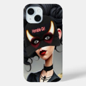 可愛いけど怖い女の子 Case-Mate iPhoneケース (裏面)