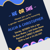 可愛いこうもりハロウィンジェンダーの登場 招待状