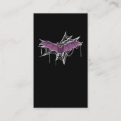 可愛いこうもりラバーコブハロウィーン 名刺 (正面)