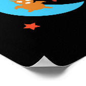 可愛いこうもり ポスター (角)