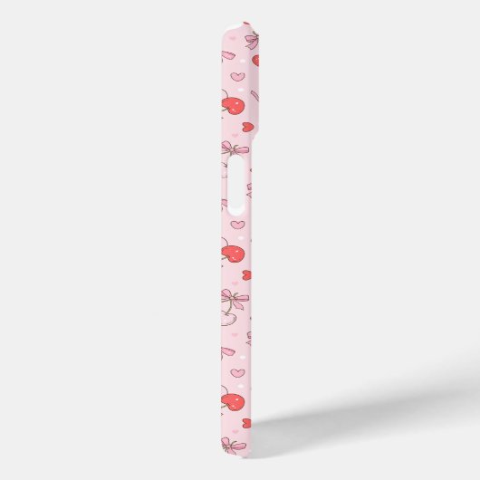 可愛いさくらんぼと弓 Case-Mate iPhoneケース (裏面 / 右)