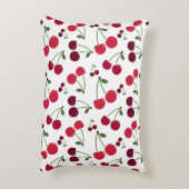 可愛いさくらんぼ柄アクセント枕 アクセントクッション (裏面(縦))