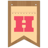 可愛いすごいウマ誕生日バンティングバナー バンティングフラッグ (第2の旗)