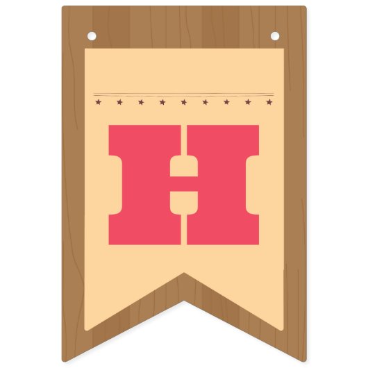 可愛いすごいウマ誕生日バンティングバナー バンティングフラッグ (第2の旗)