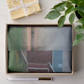 可愛いすごい小さな赤いバームホワイトのスカロップトリム 薄葉紙 (ギフト)