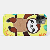 可愛いつるナマケモノの木 Case-Mate iPhoneケース (裏面(横))
