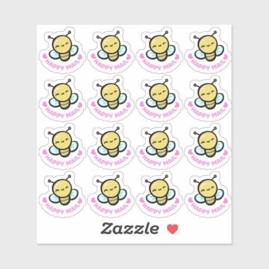 可愛いのまわりにカスタムカットのビニールシール シール (シート)