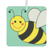 可愛いのまわりに パーソナライズされた カーエアーフレッシュナー (裏面)