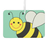 可愛いのまわりに パーソナライズされた カーエアーフレッシュナー (裏面)