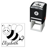 可愛いのまわりに パーソナライズされた セルフインキングスタンプ (インサイチュ)