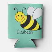 可愛いのまわりに パーソナライズされた 缶クーラー (正面)