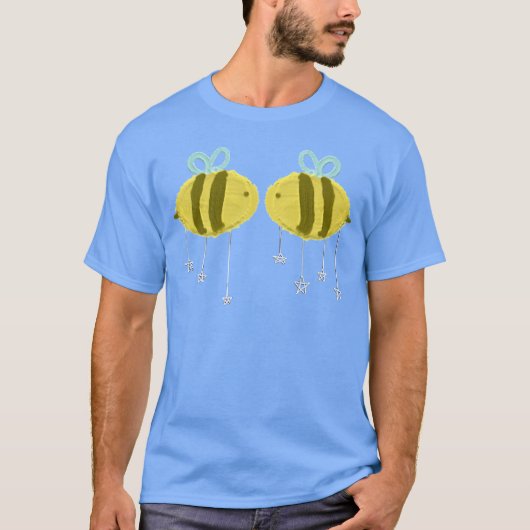 可愛いはち Tシャツ (正面)