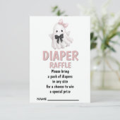 可愛いひねりのおむつラッフル エンクロージャーカード (スタンド正面)