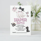可愛いひねりのおむつラッフル エンクロージャーカード (スタンド正面)