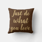 可愛いやる気を起こさせる言葉 クッション (裏面)