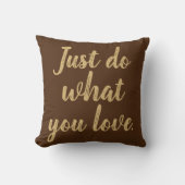 可愛いやる気を起こさせる言葉 クッション (正面)