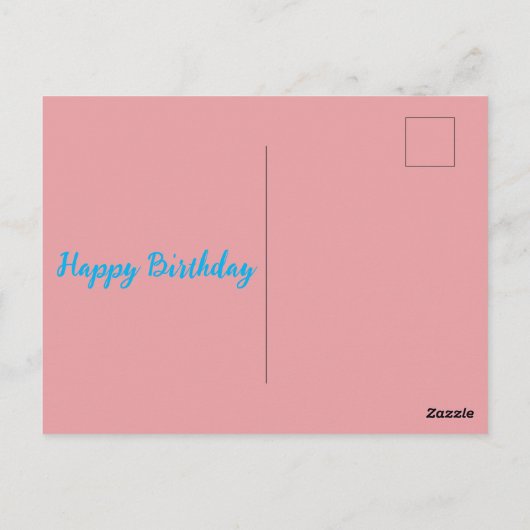 可愛いアイスクリームカップ ポストカード (裏面)