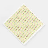 可愛いアイスクリームコーンのポップシクルアイスブロックの黄色 (コーナー)