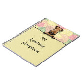 可愛いアイレデールノートを覗く ノートブック (左側)