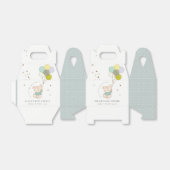 可愛いアクアビーリーウェイベアーベアーバルーンベイビーシャワー フェイバーボックス (折り畳みなし)