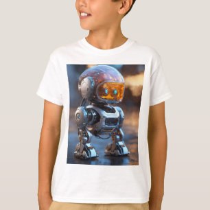 可愛いアクティティック、ロボット Tシャツ