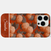 可愛いアジサイの名前のiPhoneケース 女性向け Case-Mate iPhoneケース (裏面 (横))