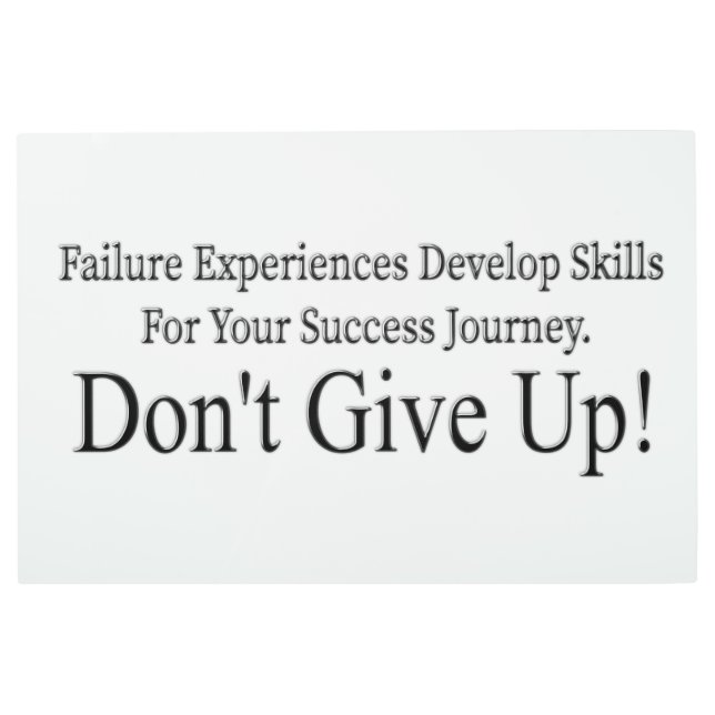 可愛いアップ与えデザインは自分のためだけだった！マグ メタルプリント (正面)