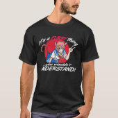 可愛いアニマルコスプレを飾る毛皮のファンダム Tシャツ (正面)