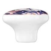 可愛いアニメの女の子(さくらんぼの下) セラミックノブ (側面)